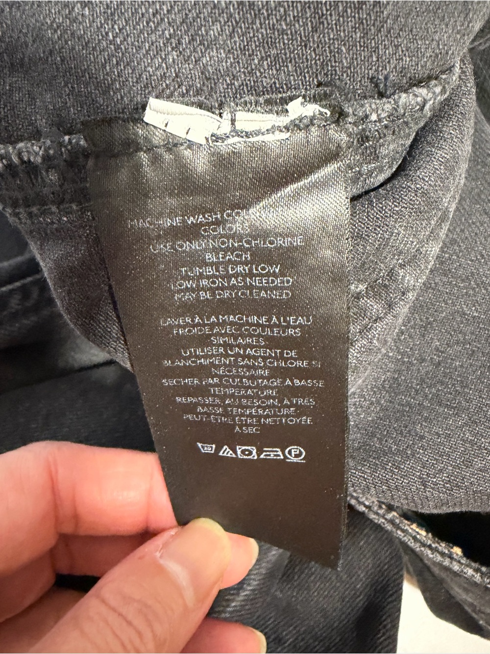 WE THE FREE Black Boot Cut Jeans Frayed Hem size 29 - Picture 4 of 5